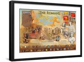 Romans-null-Framed Art Print