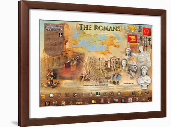 Romans-null-Framed Art Print