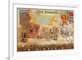 Romans-null-Framed Art Print