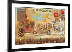 Romans-null-Framed Art Print
