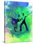 Romantic Ballet Watercolor 1-Irina March-Stretched Canvas