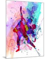 Romantic Ballet Watercolor 3-Irina March-Mounted Art Print