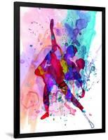 Romantic Ballet Watercolor 3-Irina March-Framed Art Print