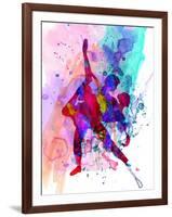 Romantic Ballet Watercolor 3-Irina March-Framed Art Print