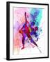 Romantic Ballet Watercolor 3-Irina March-Framed Art Print