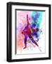 Romantic Ballet Watercolor 3-Irina March-Framed Art Print