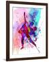 Romantic Ballet Watercolor 3-Irina March-Framed Art Print