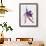 Romantic Ballet Watercolor 4-Irina March-Framed Art Print displayed on a wall