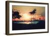 Romantic Beach - In the Style of Oil Painting-Philippe Hugonnard-Framed Giclee Print