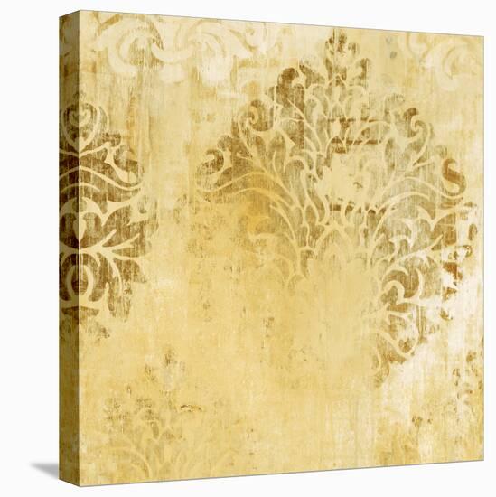 Romantic By Nature Yellow-Liz Jardine-Stretched Canvas