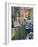 Romantic Canal-Howard Behrens-Framed Art Print