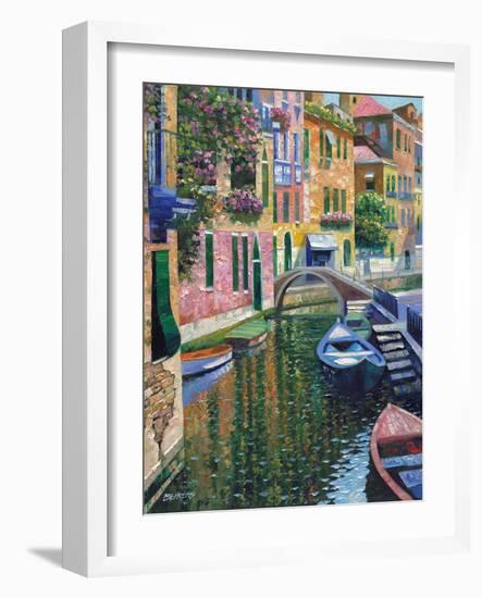 Romantic Canal-Howard Behrens-Framed Art Print