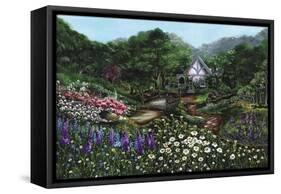 Romantic Cottage-Bonnie B. Cook-Framed Stretched Canvas