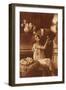 Romantic Couple in Sepia, 1930-null-Framed Giclee Print