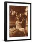 Romantic Couple in Sepia, 1930-null-Framed Giclee Print