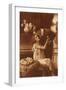 Romantic Couple in Sepia, 1930-null-Framed Giclee Print