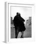 Romantic Couple Walking on the Odeonsplatz-Walter Sanders-Framed Photographic Print