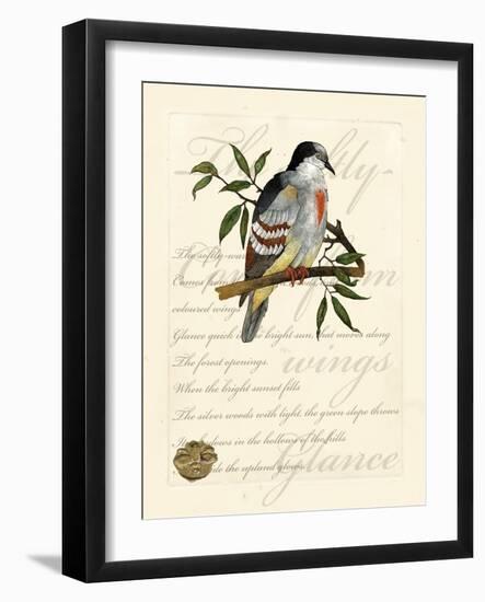 Romantic Dove II-Vision Studio-Framed Art Print