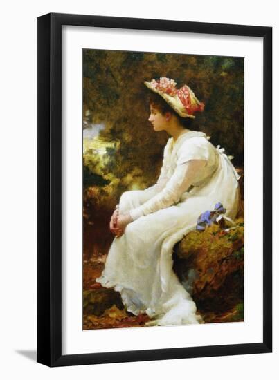 Romantic Dreams-Marcus Stone-Framed Giclee Print