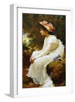 Romantic Dreams-Marcus Stone-Framed Giclee Print