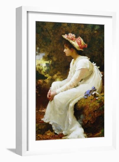 Romantic Dreams-Marcus Stone-Framed Giclee Print