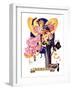 "Romantic Easter,"March 31, 1934-Joseph Christian Leyendecker-Framed Giclee Print