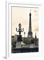 Romantic Eiffel Tower - Paris-Philippe Hugonnard-Framed Photographic Print