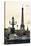 Romantic Eiffel Tower - Paris-Philippe Hugonnard-Stretched Canvas