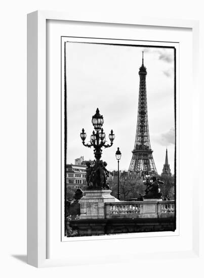 Romantic Eiffel Tower - Paris-Philippe Hugonnard-Framed Photographic Print