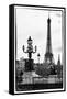 Romantic Eiffel Tower - Paris-Philippe Hugonnard-Framed Stretched Canvas