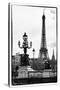 Romantic Eiffel Tower - Paris-Philippe Hugonnard-Stretched Canvas