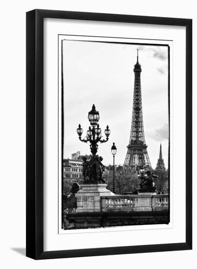 Romantic Eiffel Tower - Paris-Philippe Hugonnard-Framed Premium Photographic Print