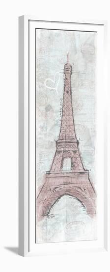 Romantic Eiffel-OnRei-Framed Premium Giclee Print