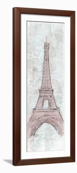 Romantic Eiffel-OnRei-Framed Premium Giclee Print