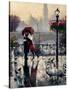 Romantic Embrace-Brent Heighton-Stretched Canvas