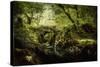 Romantic English Landscape-Mark Gemmell-Stretched Canvas