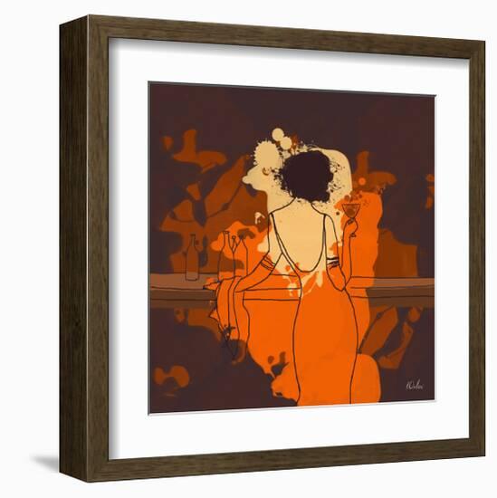 Romantic Evening-Irena Orlov-Framed Art Print