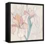 Romantic Floral in Hand Drawn Style-Totallypic-Framed Stretched Canvas