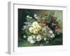 Romantic Flowers-Eugene Henri Cauchois-Framed Giclee Print