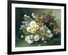 Romantic Flowers-Eugene Henri Cauchois-Framed Giclee Print