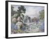 Romantic Garden-John Macpherson-Framed Giclee Print