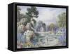 Romantic Garden-John Macpherson-Framed Stretched Canvas