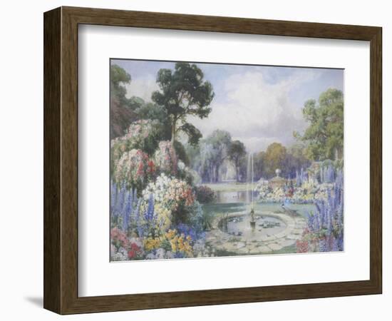Romantic Garden-John Macpherson-Framed Giclee Print