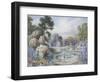 Romantic Garden-John Macpherson-Framed Giclee Print