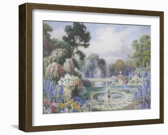 Romantic Garden-John Macpherson-Framed Giclee Print