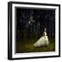 Romantic Girl in Fairy Forest-George Mayer-Framed Premium Photographic Print