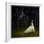 Romantic Girl in Fairy Forest-George Mayer-Framed Photographic Print