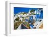 Romantic Holidays - Amazing Santorini Resorts-Maugli-l-Framed Photographic Print