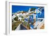 Romantic Holidays - Amazing Santorini Resorts-Maugli-l-Framed Photographic Print