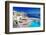 Romantic Holidays - Santorini Resorts-Maugli-l-Framed Photographic Print